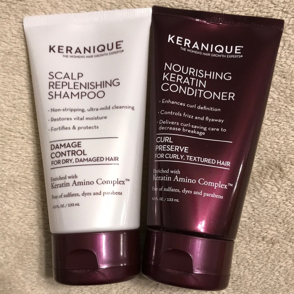 Keranique Scalp Replenishing Shampoo - White (Damage Control)